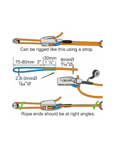 ClamCleat Aero Cleat With CL211MK2 Racing Micro Hard Anodised CL829-11AN H2O Sensations ClamCleat Aero Cleat With CL211MK2 Racing Micro Hard Anodised CL829-11AN H2O Sensations