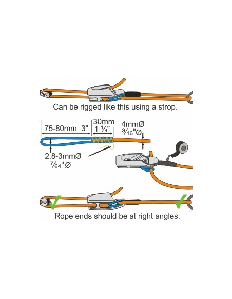 ClamCleat Aero Cleat With CL211MK2 Racing Micro Anodisé Dure CL829-11AN H2O Sensations ClamCleat Aero Cleat With CL211MK2 Racing Micro Anodisé Dure CL829-11AN H2O Sensations