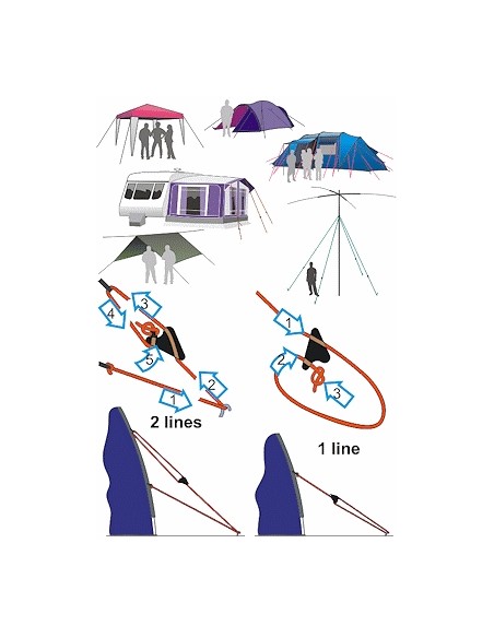 ClamCleat Line-Lok Mini Nylon Noir CL260BK H2O Sensations