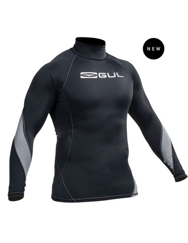 Gul Mens Xola UV Protection Long Sleeves Black GULRG0339BK H2O Sensations