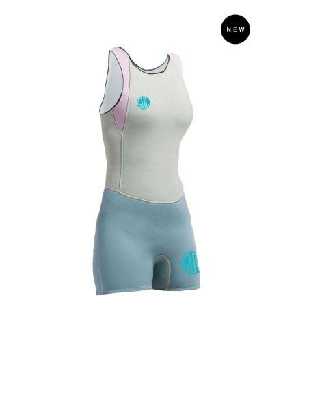 Gul Surflite Ladies 3mm Flatlock Shortjohn Wetsuit Gul Surflite Ladies 3mm Flatlock Shortjohn Wetsuit