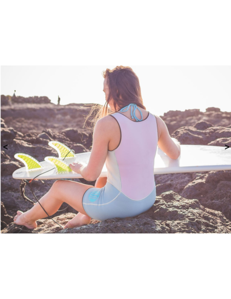 Gul Surflite Ladies 3mm Flatlock Shortjohn Wetsuit Gul Surflite Ladies 3mm Flatlock Shortjohn Wetsuit