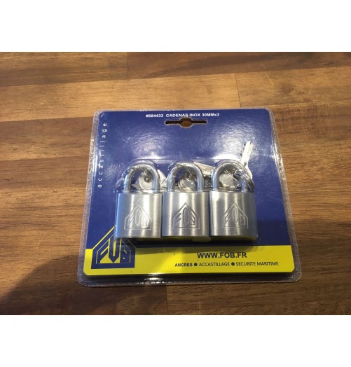 FOB Stainless Steel Padlocks 30mm