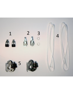 Nacra Cunningham System 1:16 Harken Bullet & 16mm 2