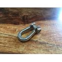 Allen Shackle D Stainless Steel Narrow Forged 5mm A5405N H2O Sensations