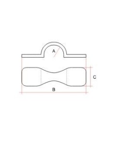 Ropeye Pontet Carbone 50mm RP1E H2O Sensations 2