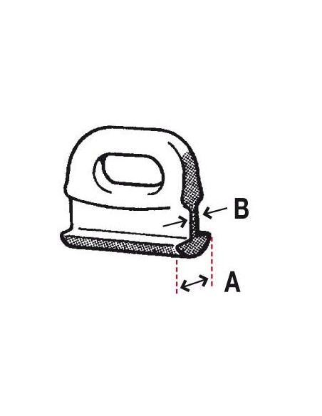 Bainbridge Internal Slug Slides Plastic Selden Mast 30*14*4mm A014 H2O Sensations