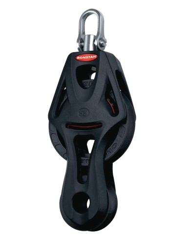 Ronstan Block Orbit 55mm Fiddle Double Becket RF55510 H2O Sensations
