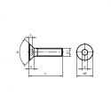 Stainless Steel Screws M6 16mm Allen Countersunk Flat Head