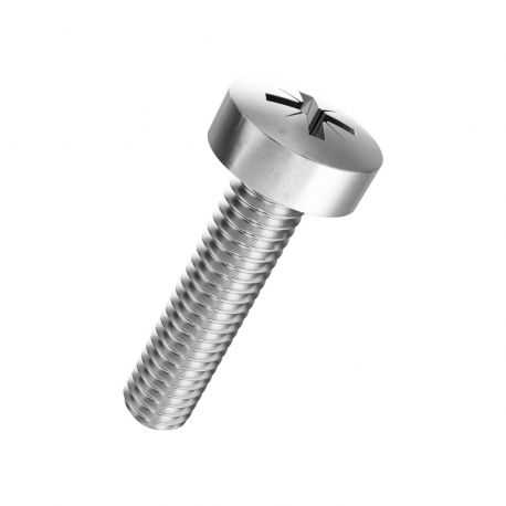 Vis Metrique Inox A2 M5 20mm Pozidriv Tête Bombée A2M5PPH20