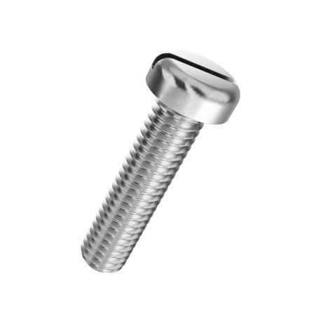 Stainless Steel A4 Screws M5 Slotted Pan Head