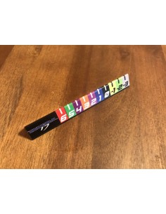 Nacra FCS Support Autocollant Réglage Trim Foil