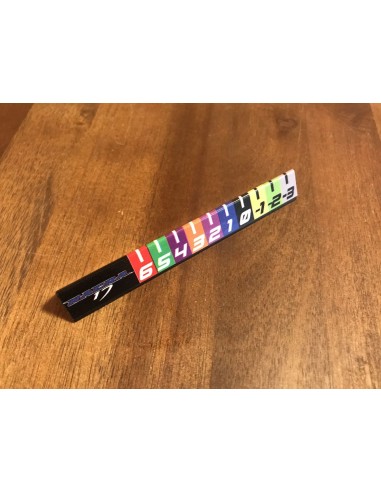 Nacra FCS Support Autocollant Réglage Trim Foil