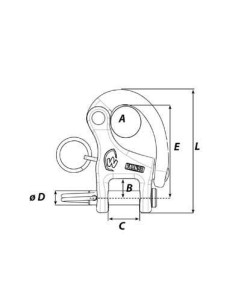 Wichard Snap Shackles Clevis Pin 2293 2