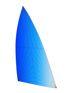 Nacra 17 MK1 Spinnaker Nylon Bleu 60275 H2O Sensations
