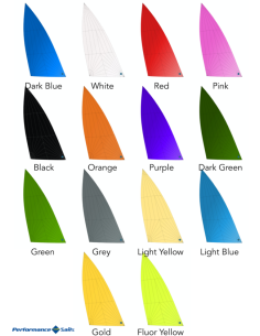 Nacra F16 Spinnaker Couleur Nylon Black NAC60267-14 H2O Sensations