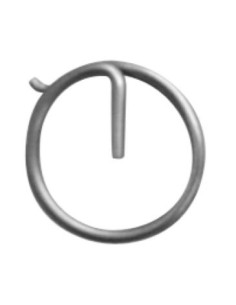 Blue Wave Split Ring Stainless Steel A4 1.25*15mm 070602 H2O Sensations 2