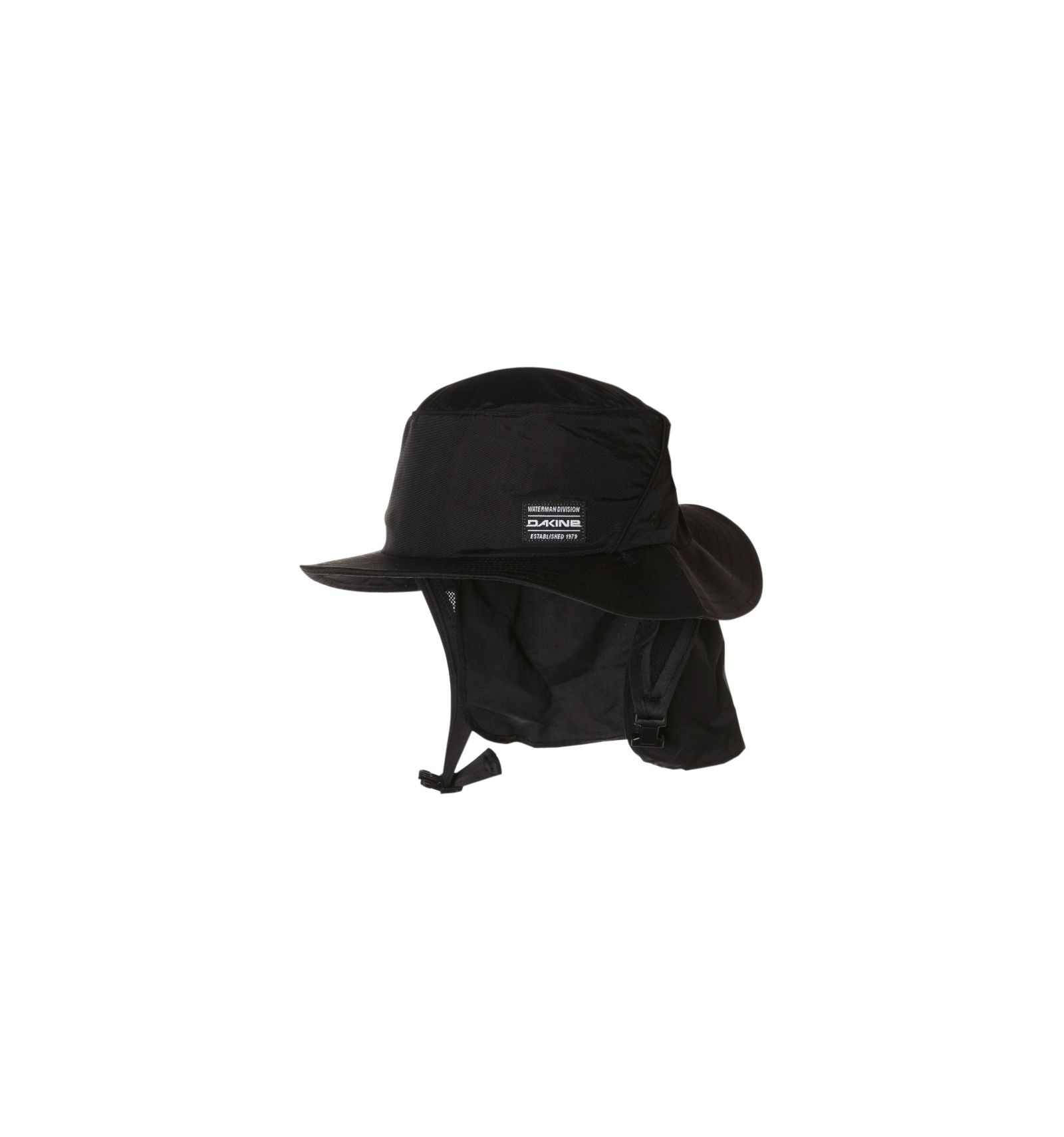 Dakine Indo Surf Hat Black Unisex Brim flips up for paddling Quick Dry Floating hat designed for water use 