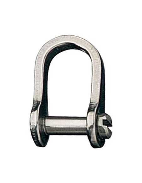 Ronstan Shackle D Slotted Pin 5/32" 4.8mm RF150 H2O Sensations