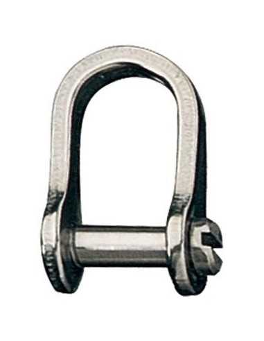 Ronstan Shackle D Slotted Pin 1/4" 6.4mm RF151 H2O Sensations