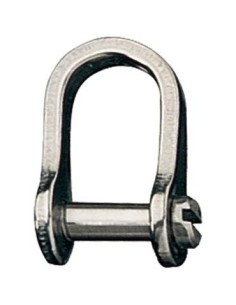 Ronstan Shackle D Slotted Pin 5/16" 7.9mm RF152 H2O Sensations
