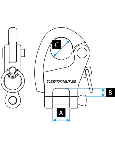 Lewmar Synchro Snap Shackle Lewmar Synchro Snap Shackle