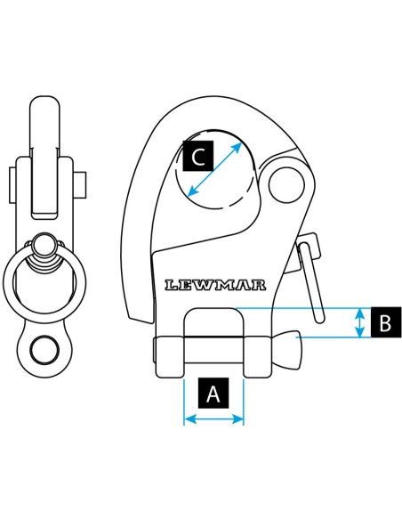 Lewmar Synchro Snap Shackle Lewmar Synchro Snap Shackle