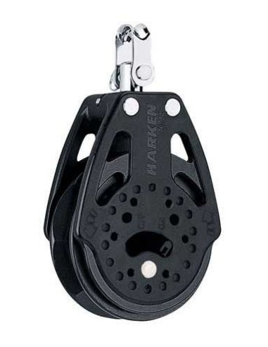 Harken Carbo 57mm Ratchets Swivel Block Black