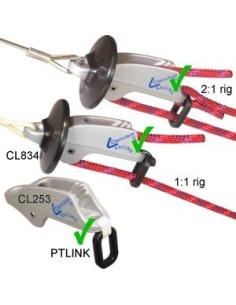 ClamCleat Anneau Guide Bout Trapeze PTLINK H2O Sensations 2