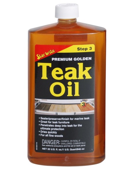 Star Brite Premium Teak Oil 950ml 85132 H2O Sensations