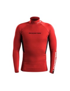 Rooster Protection UV Pull Manches Longues Rouge ROORASHRED H2O Sensations