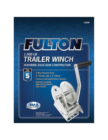 Fulton Trailer Winch 680kg 142200 H2O Sensations
