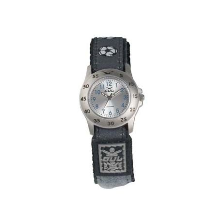 Gul Children Micro Chrome Aluminium Dial Velcro Strap