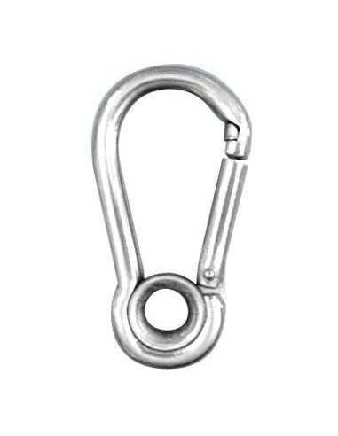Kong Snap Shackle Carbine Hook with Eye 5*50mm BW104 H2O Sensations Kong Snap Shackle Carbine Hook with Eye 5*50mm BW104 H2O Sensations