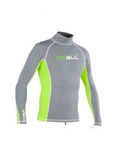 Gul Mens Xola UV Protection Long Sleeves Green Grey RG0329 H2O Sensations