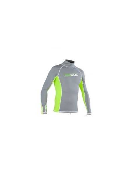 Gul Homme Xola Protection UV Manches Longues Vert Gris RG0329 H2O Sensations