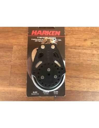 Harken Carbo Block 57mm Single Swivel Ratchamatic *1.0 Silver HK2625S H2O Sensations Harken Carbo Block 57mm Single Swivel Ratchamatic *1.0 Silver HK2625S H2O Sensations