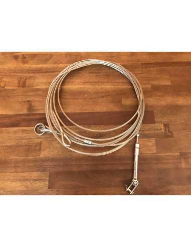 Catamaran Forestay Micro Metrique Turnbuckle Wire 727.50cm H2OFOR7265_73 H2O Sensations Catamaran Forestay Micro Metrique Turnbuckle Wire 727.50cm H2OFOR7265_73 H2O Sensations