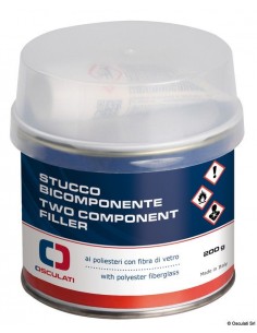 Osculati Mastic Polyester Bicomposant 1*200gr OS65.520.02 H2O Sensations