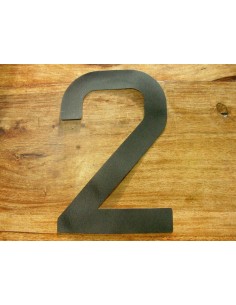 Numéro Plaque 80mm Noir BWLE80 H2O Sensations