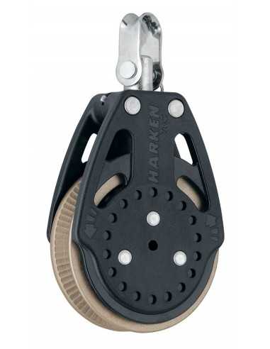 Harken Carbo Poulie 75mm Simple Emerillon Ratchamatic *1.5