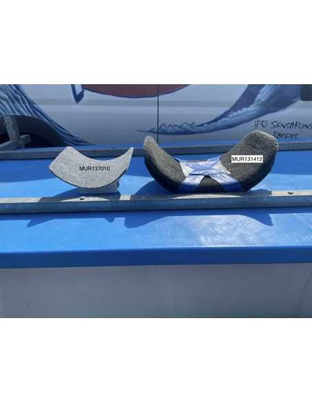 Bers Mise à l'eau catamaran tube carré 50mm remorque H2O Sensations