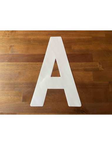 Lettre pour Voile 300mm Blanc BAINSL300WHT H2O Sensations