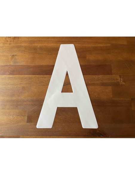 Lettre pour Voile 300mm Blanc BAINSL300WHT H2O Sensations