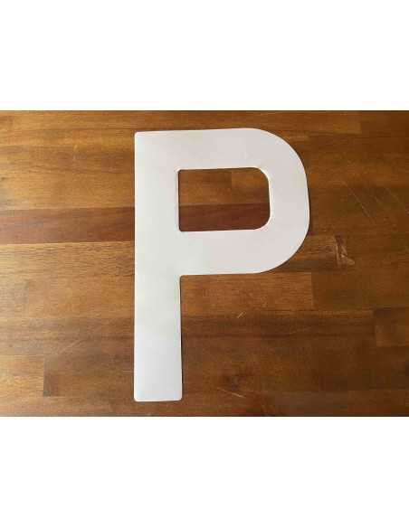 Lettre pour Voile 300mm Blanc H2O Sensations