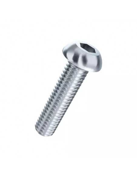 Vis Metrique Inox A2 M5 16mm Allen Tête Bombé A2M5APH16