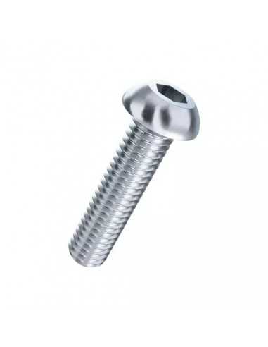 Vis Metrique Inox A2 M5 30mm Allen Tête Bombé A2M5APH30