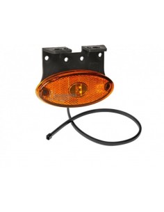 Aspöck LED 12V FlatPoint 2 Orange Position Lights with Support CAR312369040 H2O Sensations
