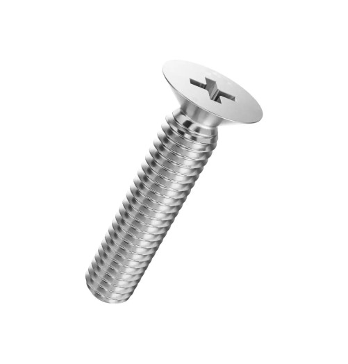 Stainless Steel A2 Screws M6 60mm Phillips Countersunk Flat Head A2M6PCF60 H2O Sensations