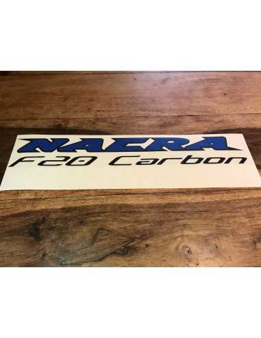 Nacra F20 Carbon Stern Sticker Hull...
